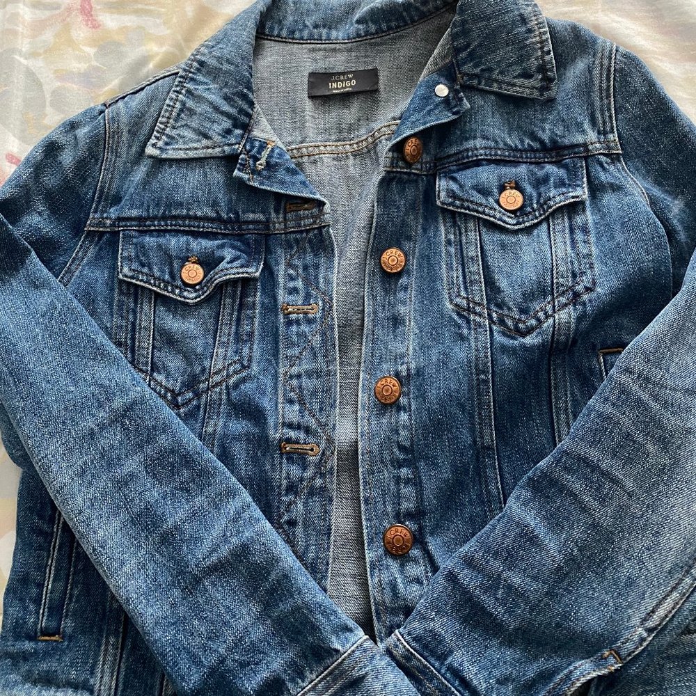 J.Crew denim jacket..size xs/s